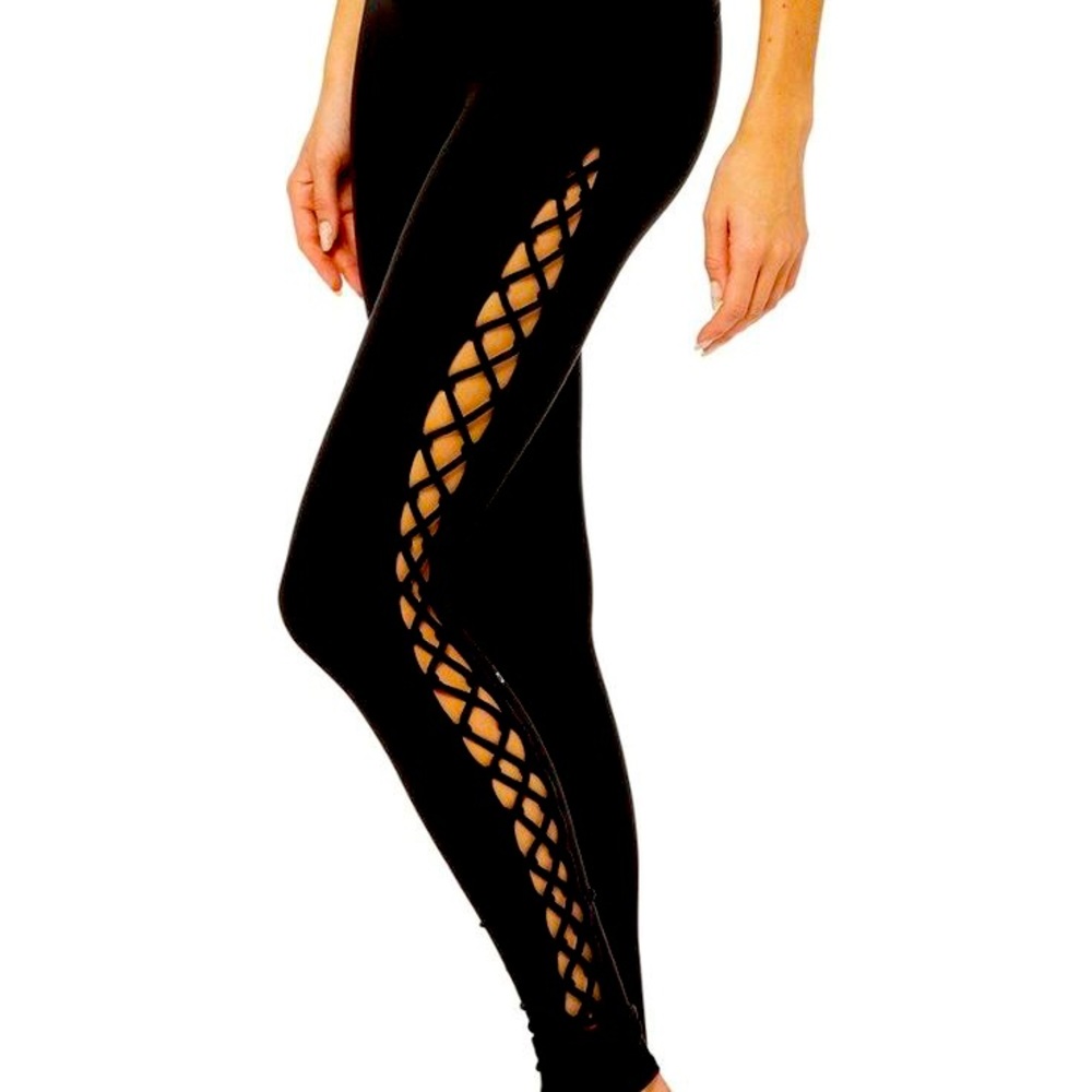 Alo Yoga Interlace legging in black size XS